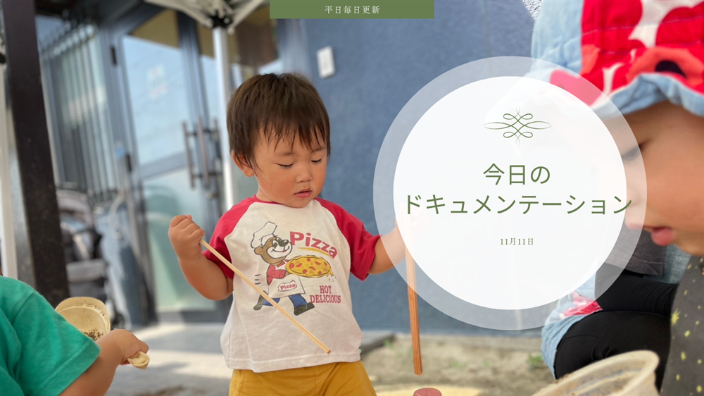 平日毎日更新　今日のドキュメンテーション　11月11日公開