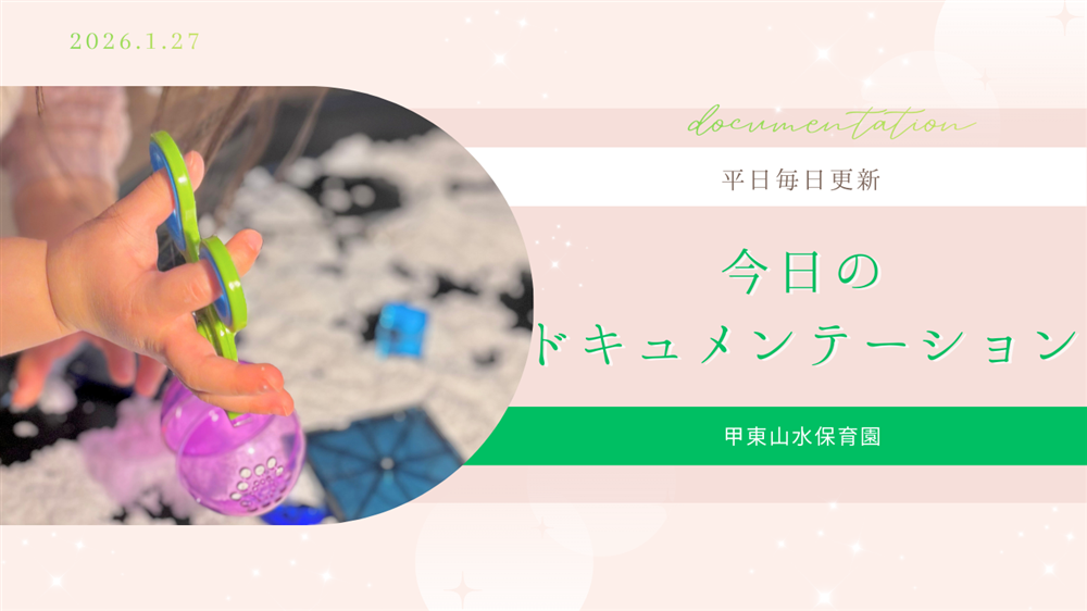 平日毎日更新　今日のドキュメンテーション　1月27日公開